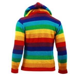 Soulful Rainbow Woolen Jacket