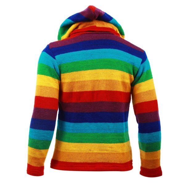 Soulful Rainbow Woolen Jacket