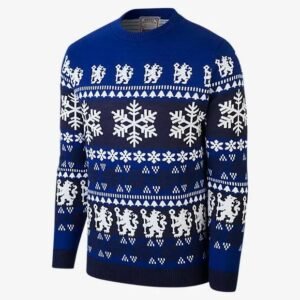 Nordic Snowflake & Lion Knit woolen Sweater