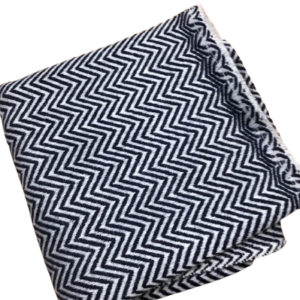 Chevron Weave Cashmere Shawl
