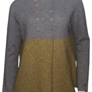 pure yak wool cardigan