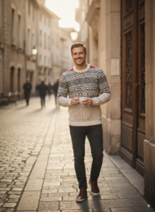 merino wool sweater made in nepal