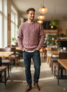 100% Pure Sheep Wool Sweater