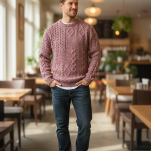 100% Pure Sheep Wool Sweater