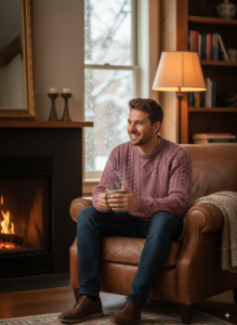 100% Pure Sheep Wool Sweater made in nepal by diamond knitland