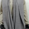 Knitting ribs cashmere scarf