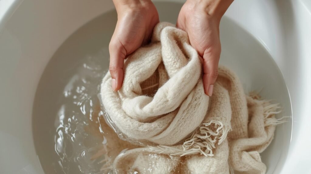How to Wash Cashmere Scarf by Hand image