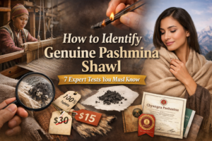 how to Identify Genuine Pashmina Shawl