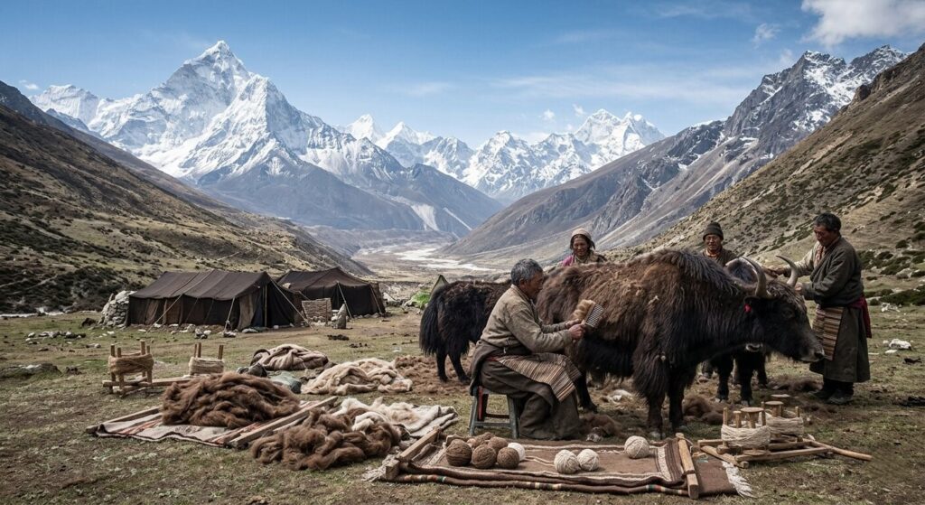 what is khullu yak wool