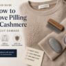 How to Remove Pilling from Cashmere