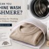 can you machine wash cashmere