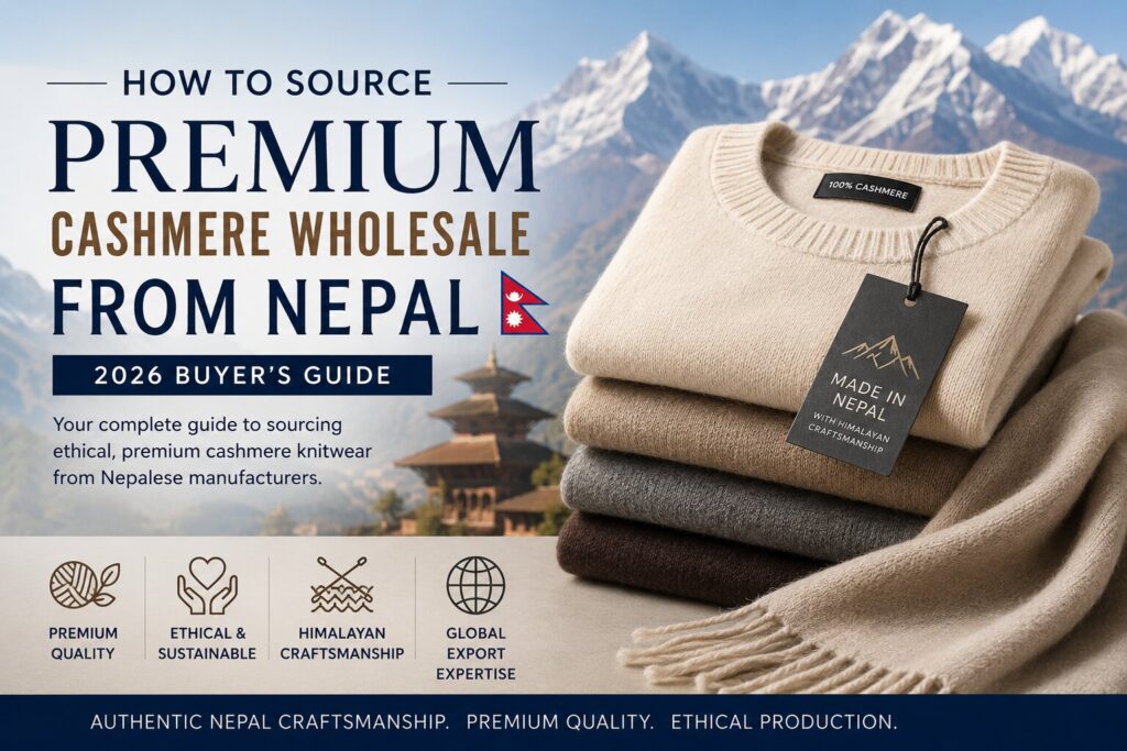 how to source cashmere wholesale from nepal