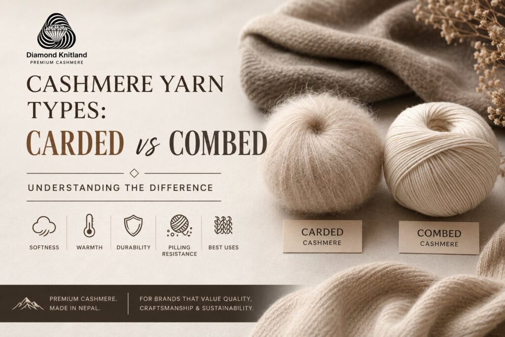 Carded vs Combed Cashmere