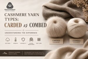 Carded vs Combed Cashmere