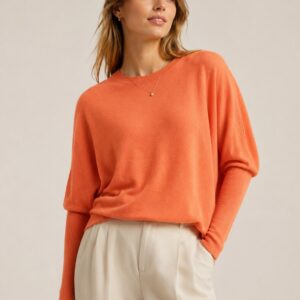 Cashmere Dolman Sleeve Sweater
