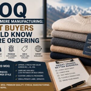 MOQ for Cashmere Manufacturing