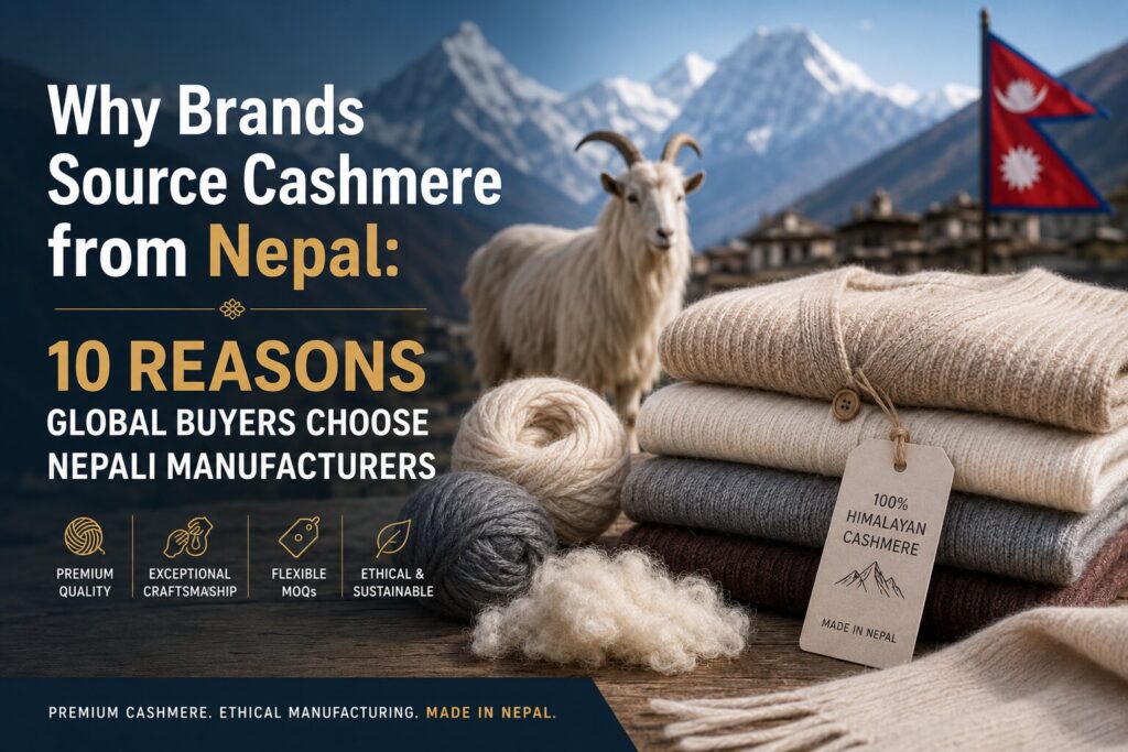 why source cashmere from Nepal