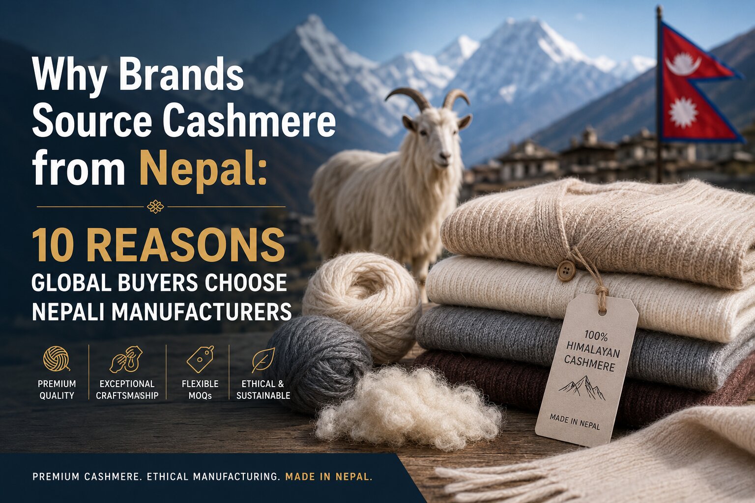why source cashmere from Nepal