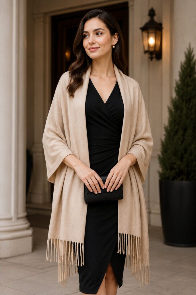 The Classic Shoulder Drape