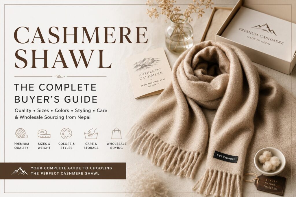 cashmere shawl buying guide
